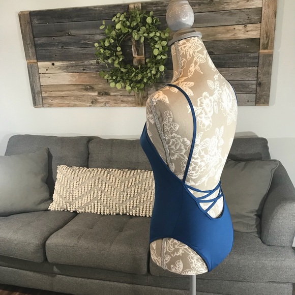 NWT J. Crew Playa Montauk Crossback 1 Pc - Pacific - Picture 7 of 8